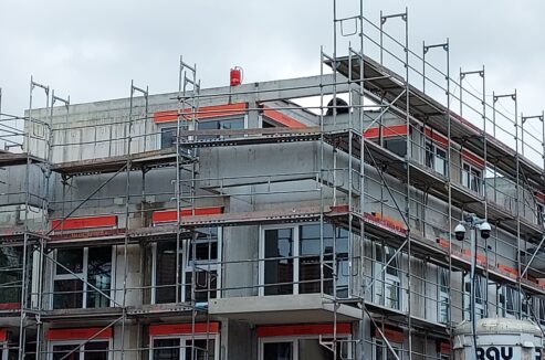 Ein Hochbau in Landau - gebaut in Zusammenarbeit mit der Baumann Projekt GmbH